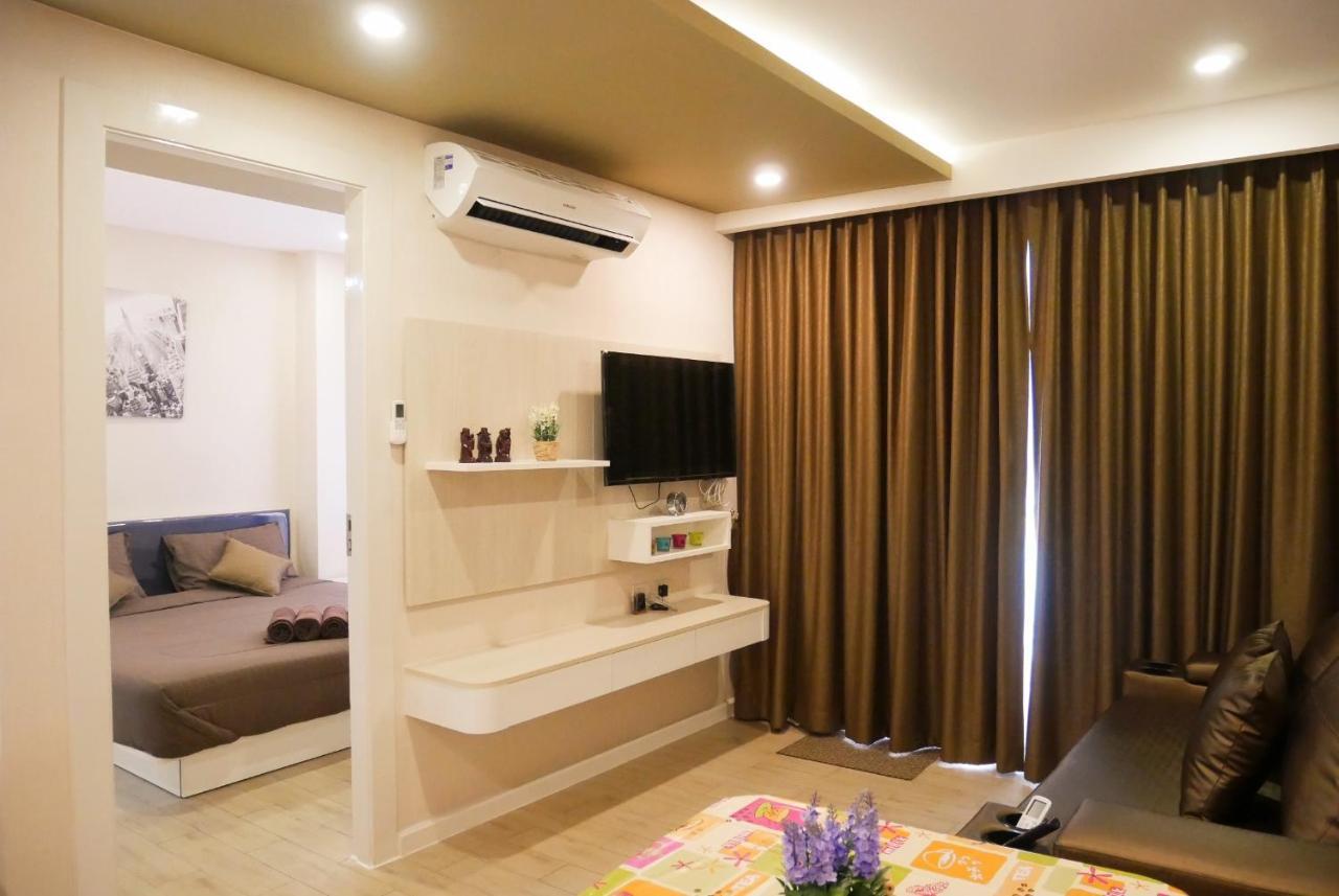 Seven Seas Resort Pattaya & Sofa Bed Bãi biển Jomtien Ngoại thất bức ảnh