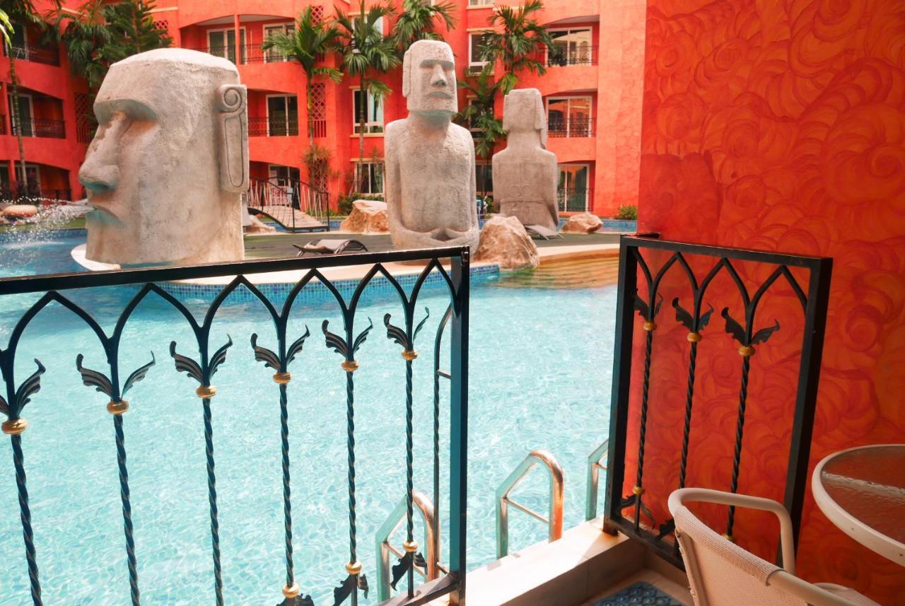Seven Seas Resort Pattaya & Sofa Bed Bãi biển Jomtien Ngoại thất bức ảnh