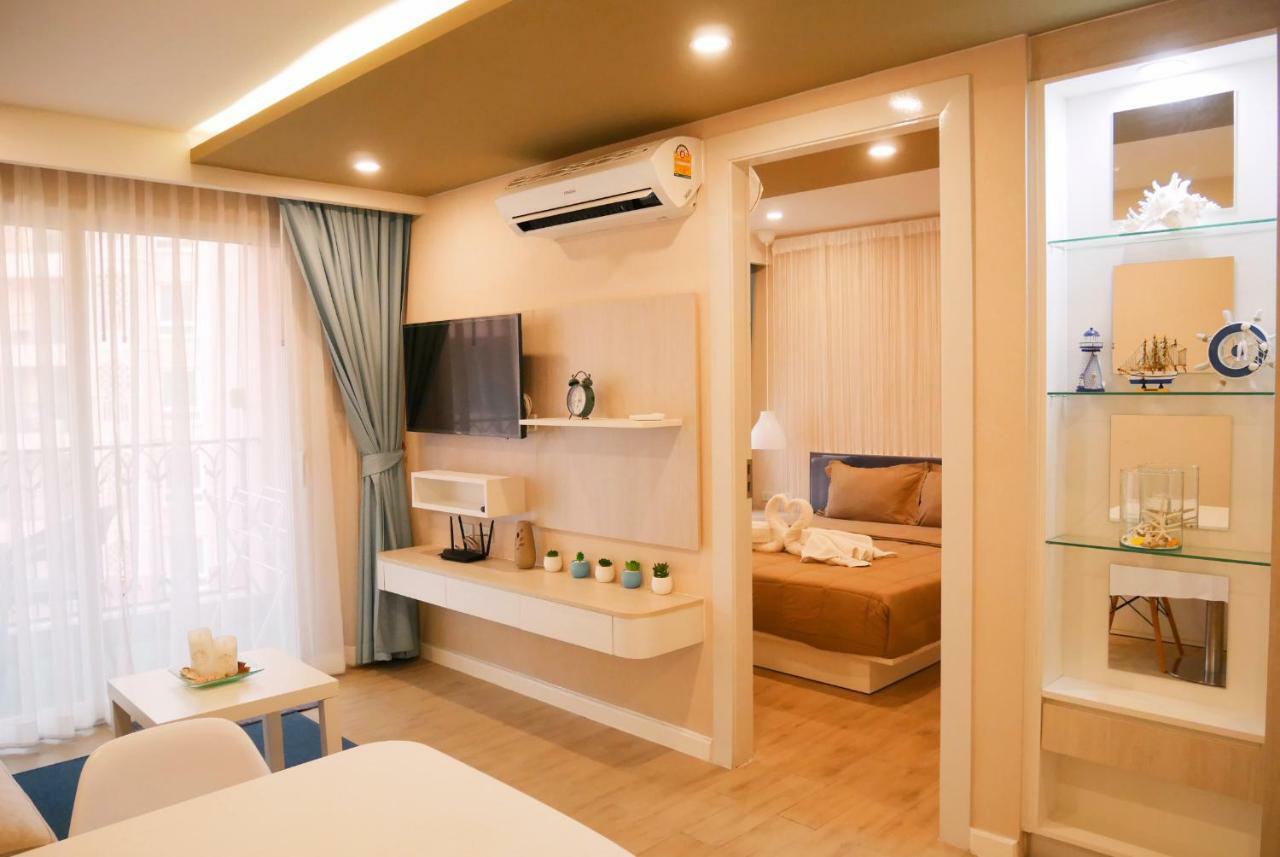 Seven Seas Resort Pattaya & Sofa Bed Bãi biển Jomtien Ngoại thất bức ảnh