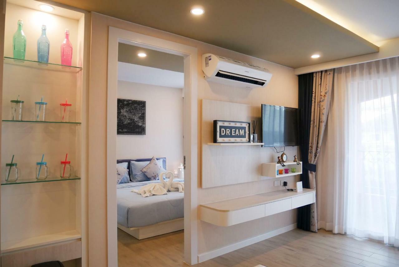Seven Seas Resort Pattaya & Sofa Bed Bãi biển Jomtien Ngoại thất bức ảnh